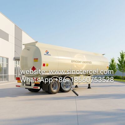 30000L-60000L Lpg 반 탱커 트레일러 3 축 맞춤형