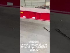 대형 로우 베드 세미 트레일러 - 맞춤 제작 가능